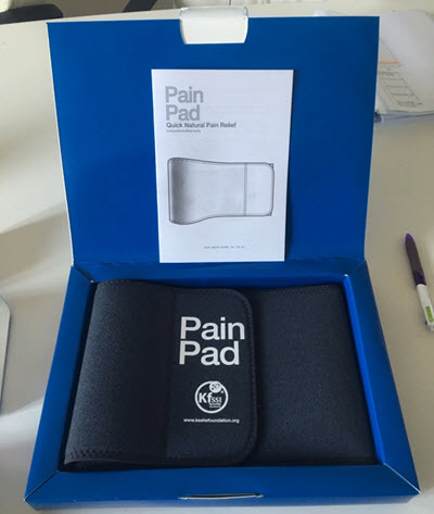 Plasma energy pain pad